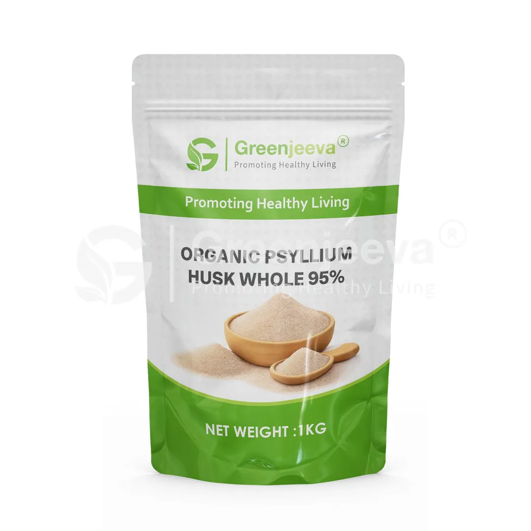 Organic Psyllium Husk Whole 95 Pouch Organic Psyllium Husk Whole 95 Pouch